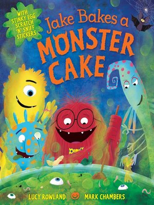 cover image of Jake Bakes a Monster Cake